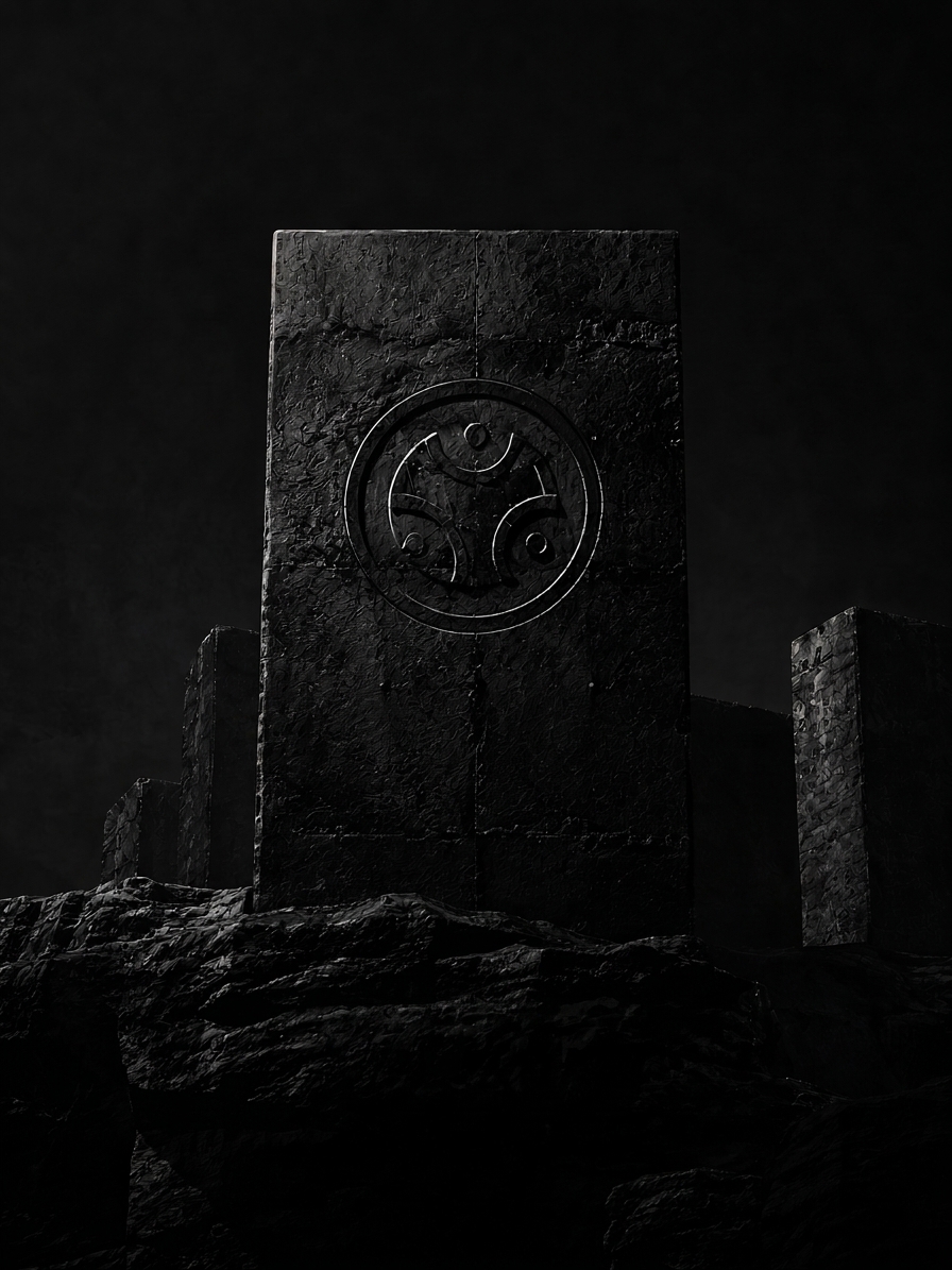 District Slavs Black Stone Monolith